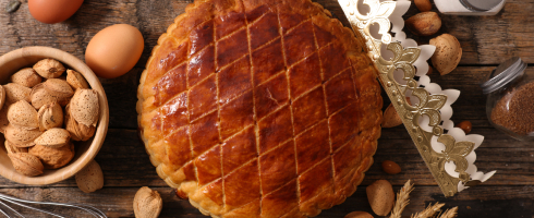décorer sa galette avant cuisson