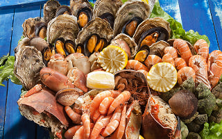 plateaux de fruits de mer pour 6 ou 10