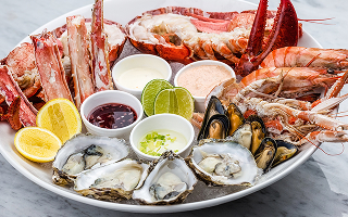 plateaux de fruits de mer pour 2