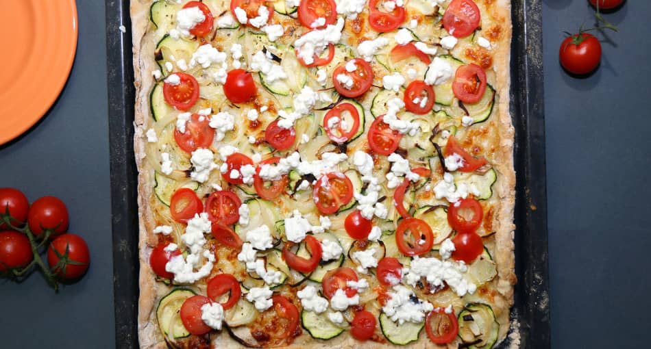 Recette pizza été
