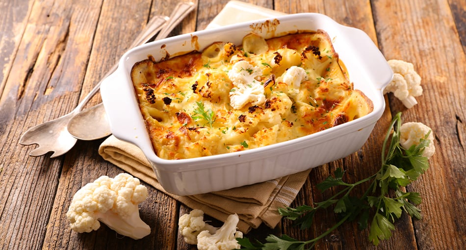 Gratin aux restes de raclette