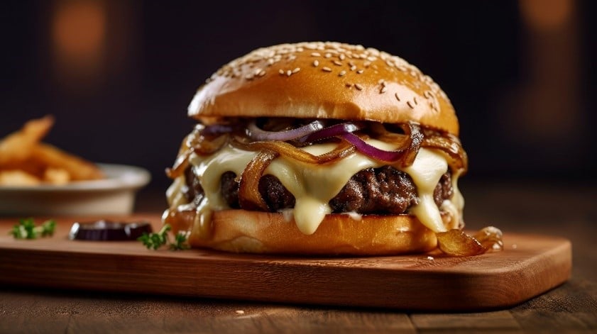 Burger lendemain de raclette