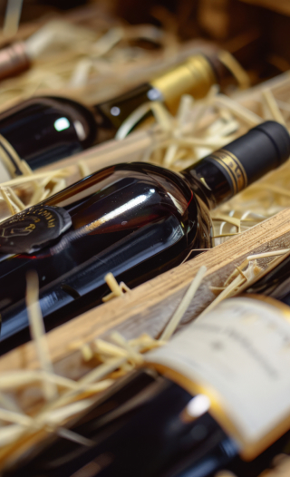 coffret bouteille de vin