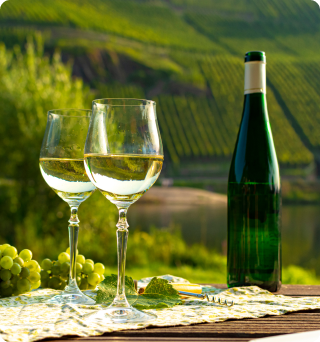 verres de vin blanc alsace