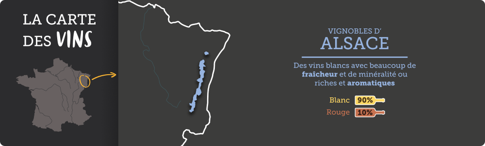 carte des vins Alsace