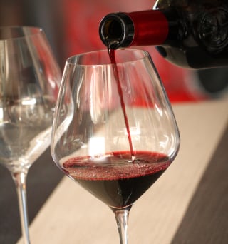 verre de vin rouge languedoc