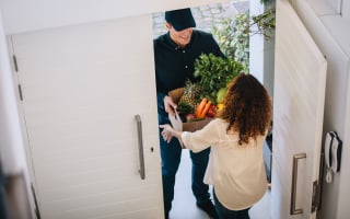 livraison à domicile