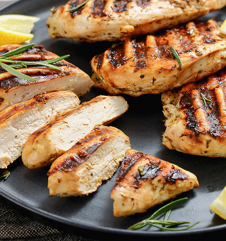 Marinade de poulet au citron et aux herbes de Provence