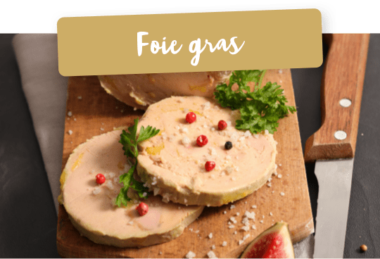 Je commande mon foie gras