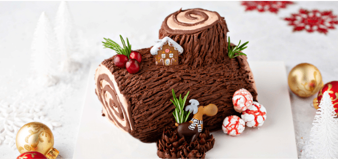 Je commande ma bûche de noël