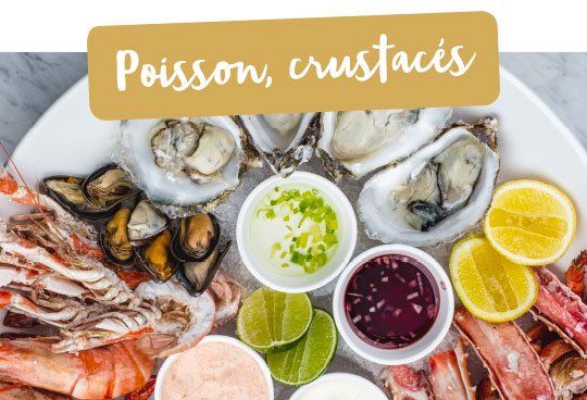 Je commande mes produits de la mer