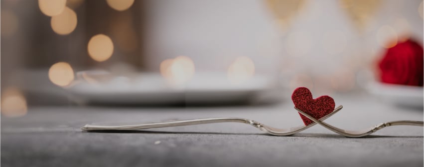 Plat de Saint Valentin