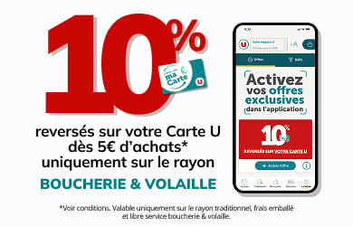 10% appli Boucherie et Volaille