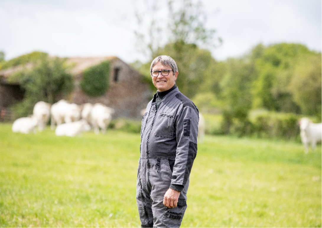 Joël, éleveur de bovins dans les Deux-Sèvres Joël, éleveur de bovins dans les Deux-Sèvres