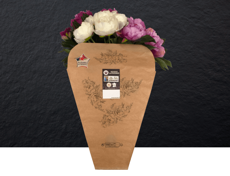 Bouquet pivoines