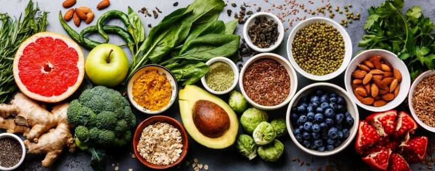 Aliments riches en anti-oxydants