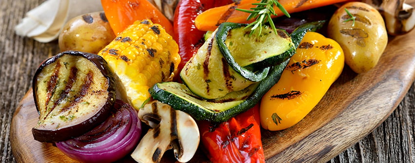 Recettes de l&eacute;gumes plancha