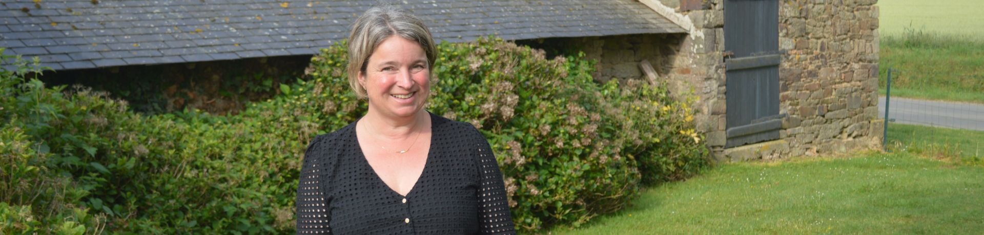 Isabelle, &eacute;leveuse de porcs en Loire-Atlantique