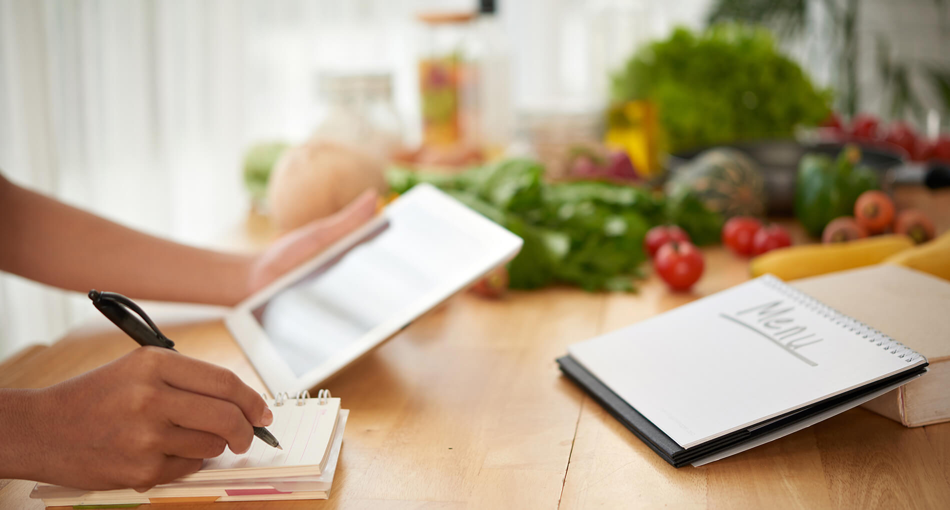 Faire son menu de la semaine