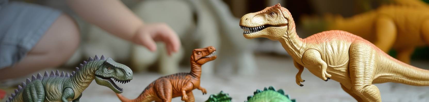 jeux et d&eacute;cors dinosaures
