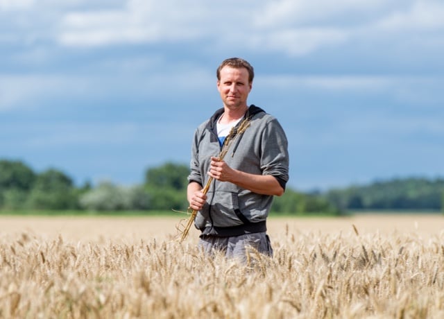 Nicolas Giraud producteur de la Coop&eacute;rative de la tricherie