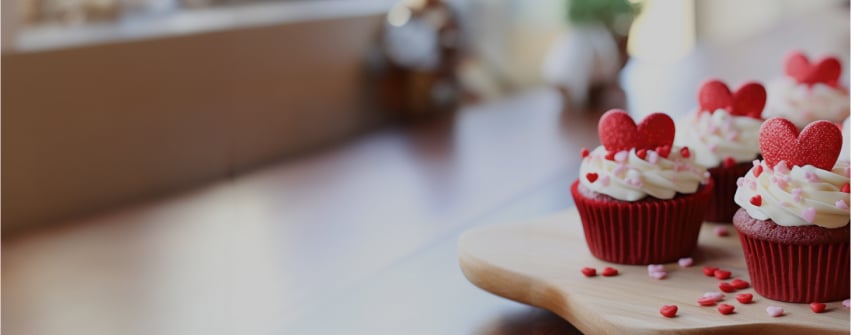 Desserts Saint-Valentin