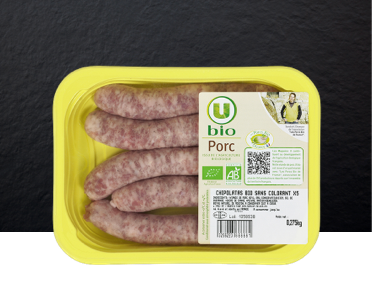 Porc bio 100% Fili&egrave;re U