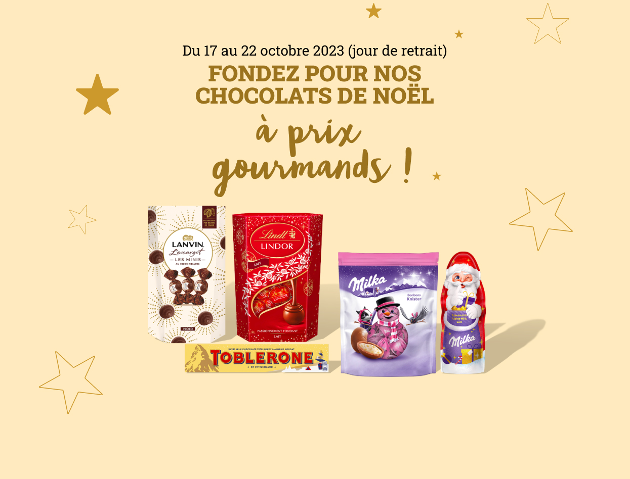 Lindt Ballotin Les Pyrénéens Chocolat au Lait Frais et Fondant, 175g :  : Epicerie