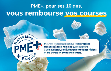 PME+ vous rembourse vos courses