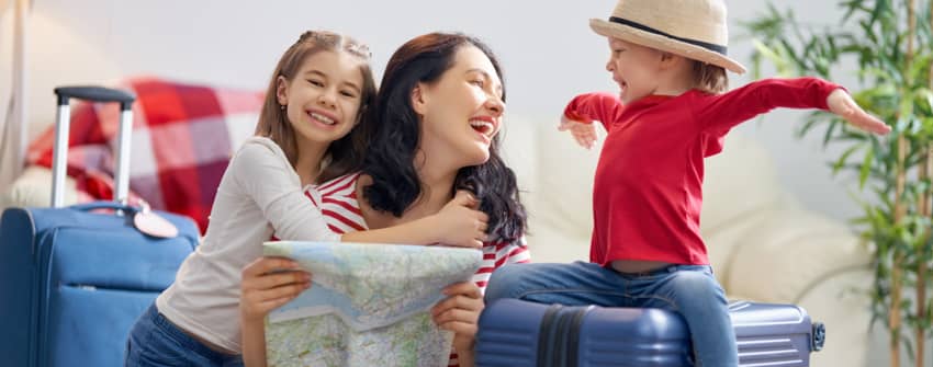 Liste de courses pour les vacances