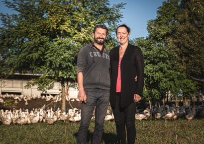 Frédéric et Eva Eleveurs Groupe Michel