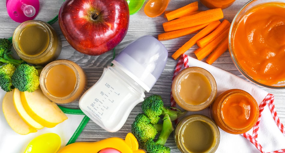 Aliments pour b&eacute;b&eacute;