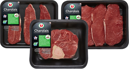 Bœuf charolais U Bœuf charolais U