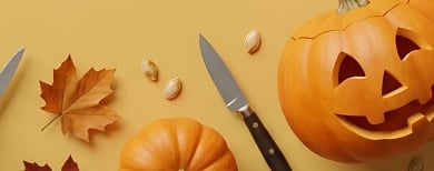Atelier lanterne d'Halloween