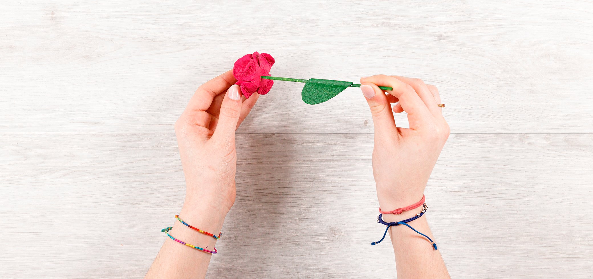 Des roses en boites &agrave; oeufs