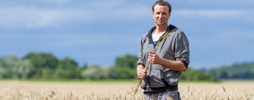 Nicolas GIRAUD, producteur de la Coop&eacute;rative de LA TRICHERIE 