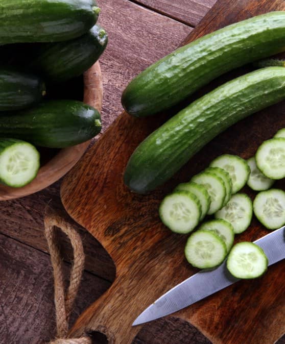Légumes verts en été