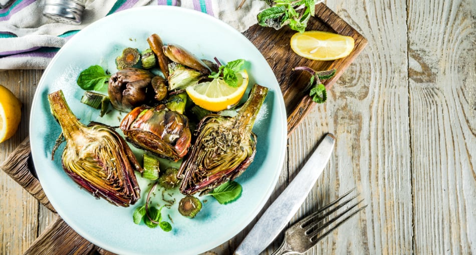 Recette plancha artichauts