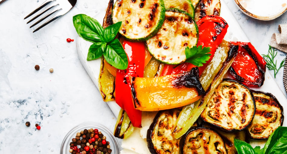 Recette plancha légumes italienne