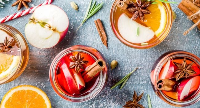 cocktails de fêtes